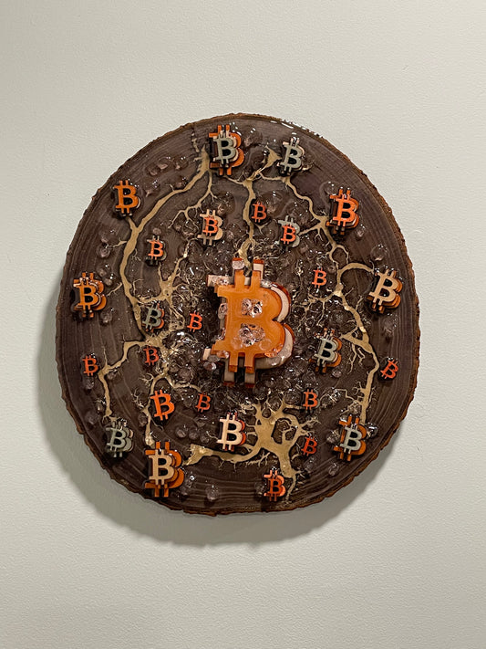 “Stacking Sats” 10-12” natural round