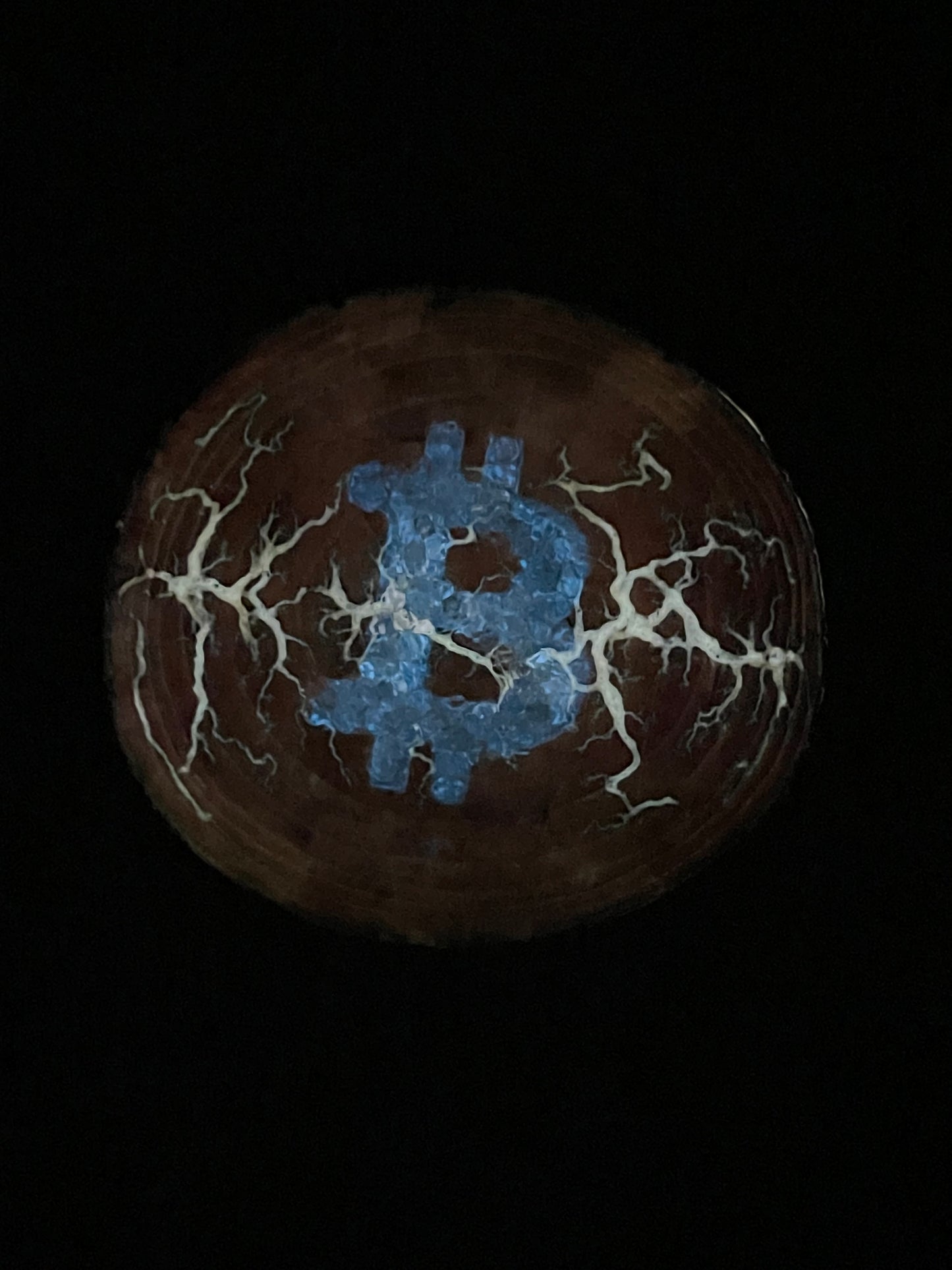 “Orange Energy” 2023 10” natural round
