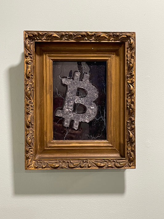“Beautiful Bitcoin” 9x11” total size