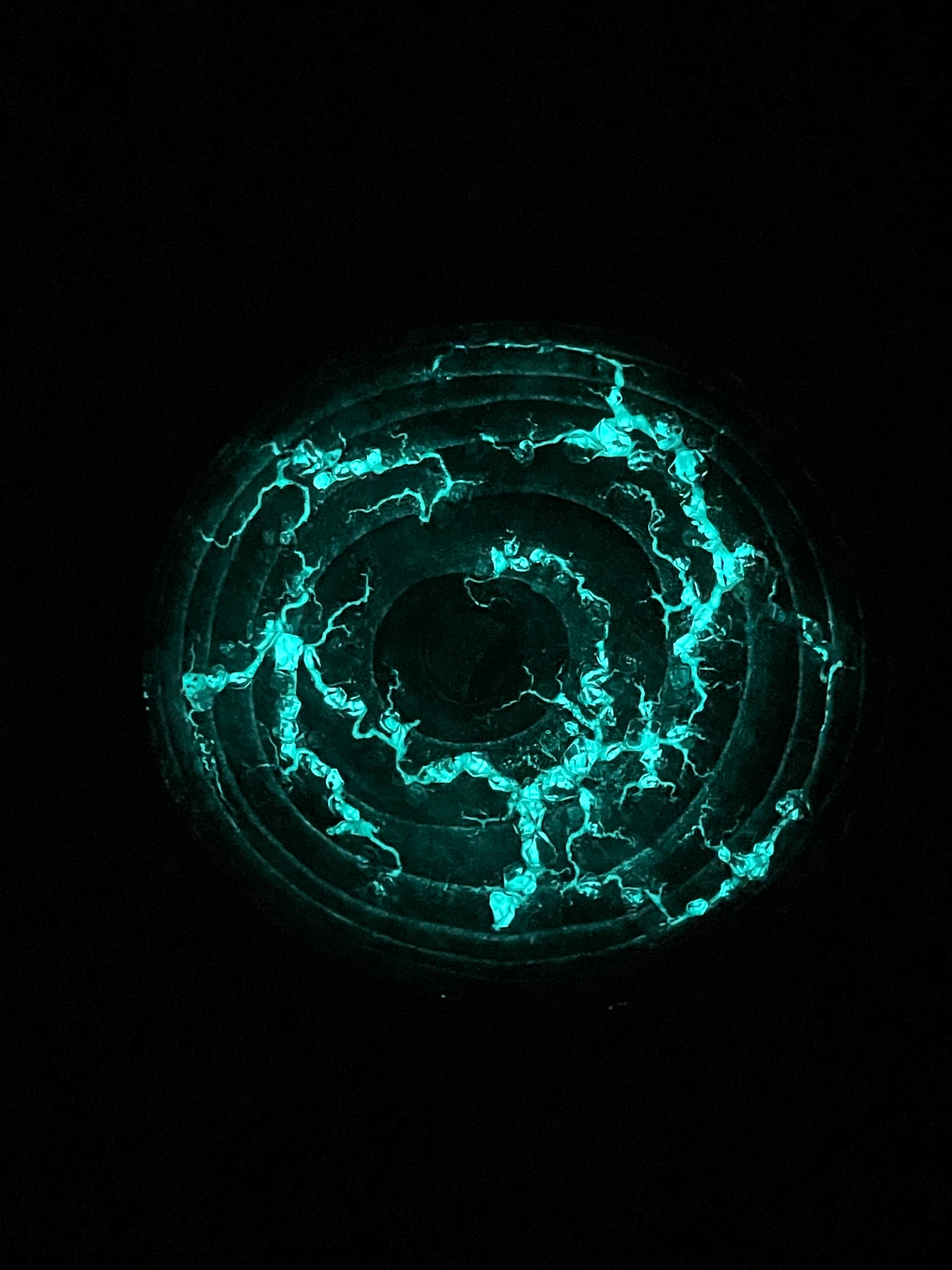 “Closet Bitcoiner” 2023 9-10” natural round.