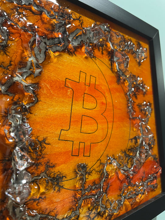 “Subtle Bitcoin Sky”