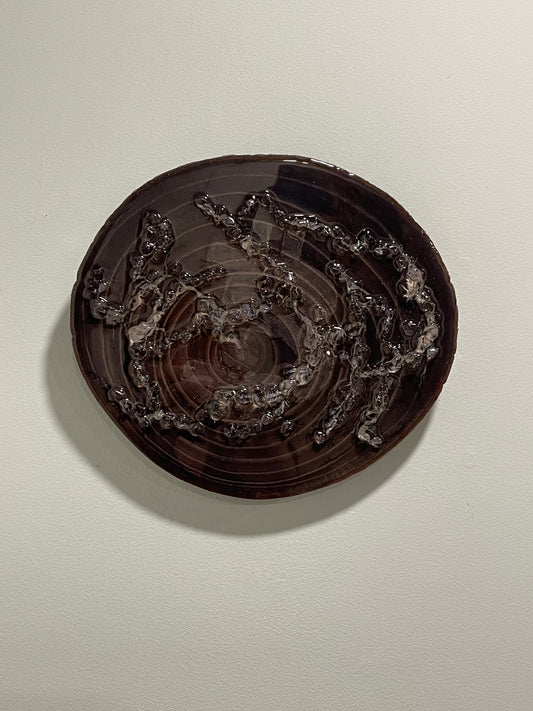 Subtle Bitcoin series #2/10: approx 10” natural round