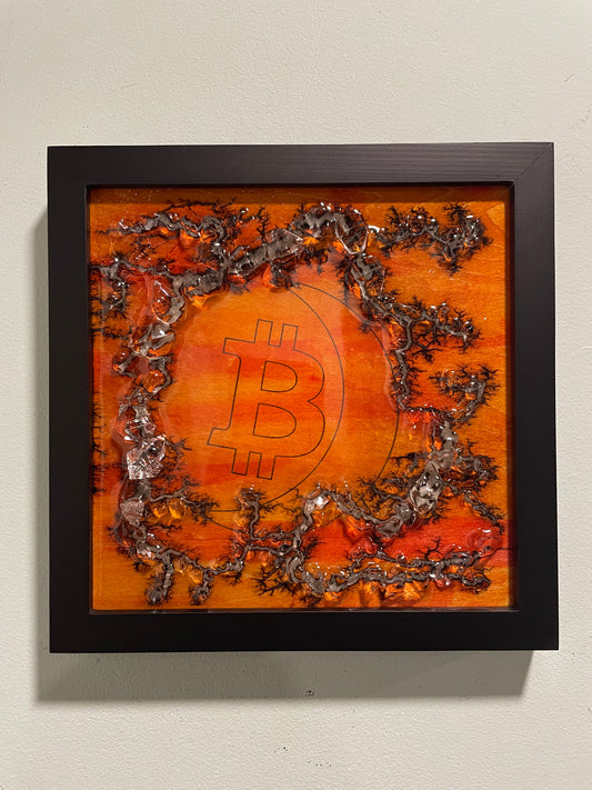 “Subtle Bitcoin Sky”