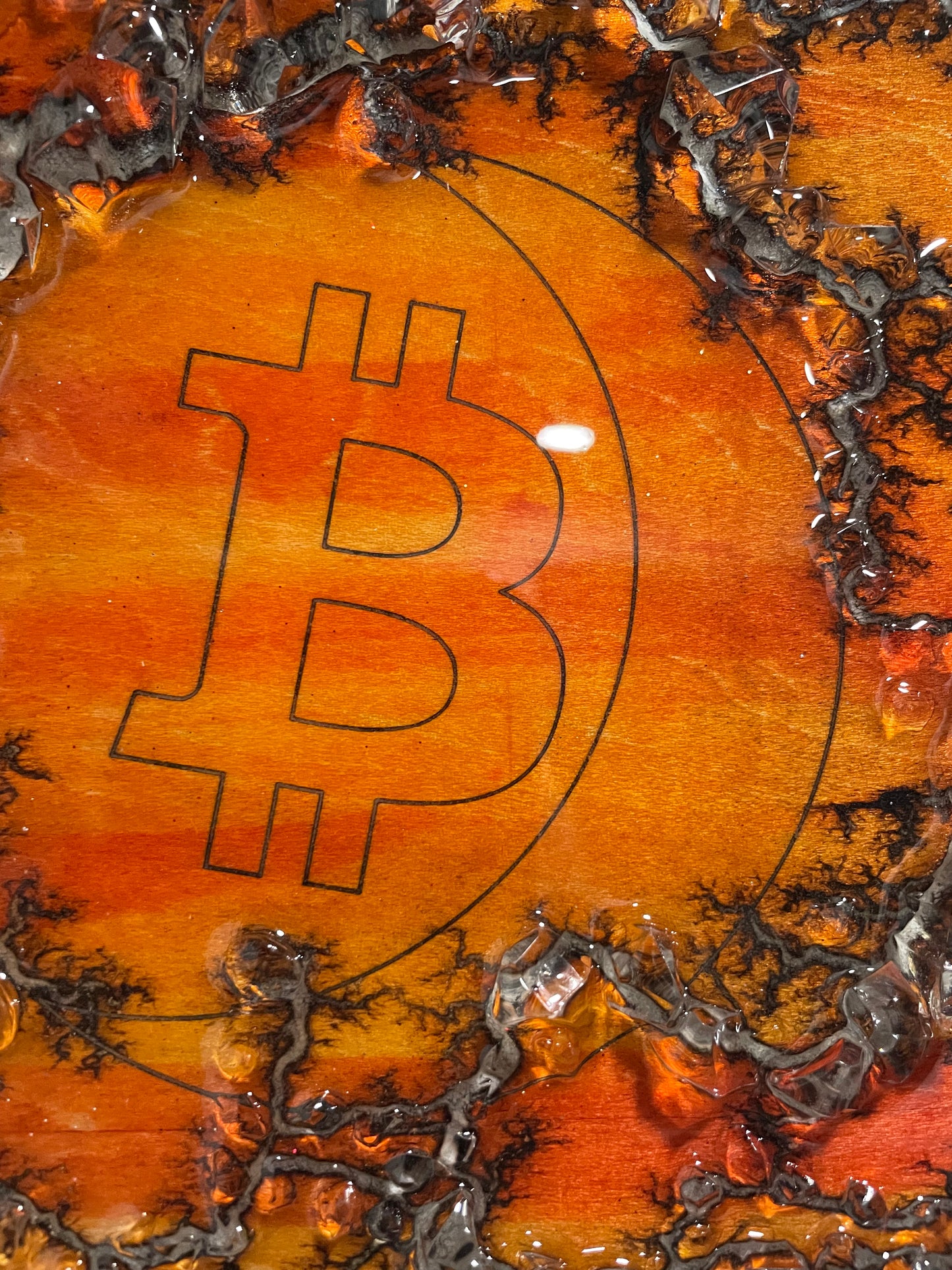 “Subtle Bitcoin Sky”