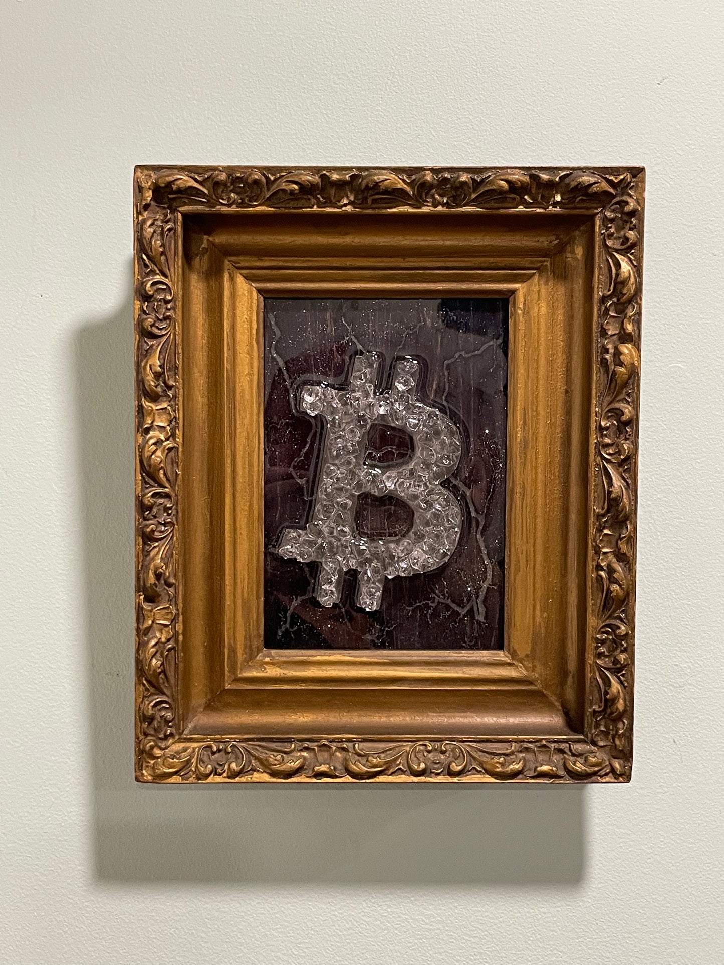 “Beautiful Bitcoin” 9x11” total size