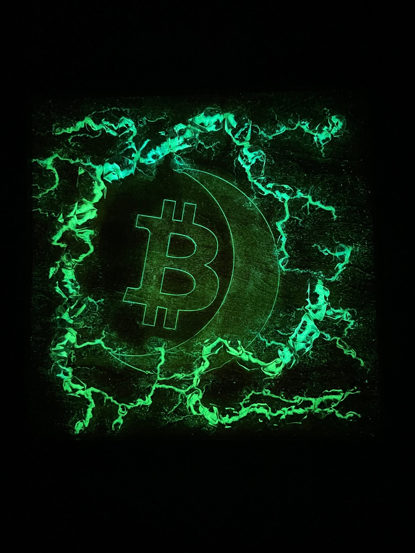 “Subtle Bitcoin Sky”