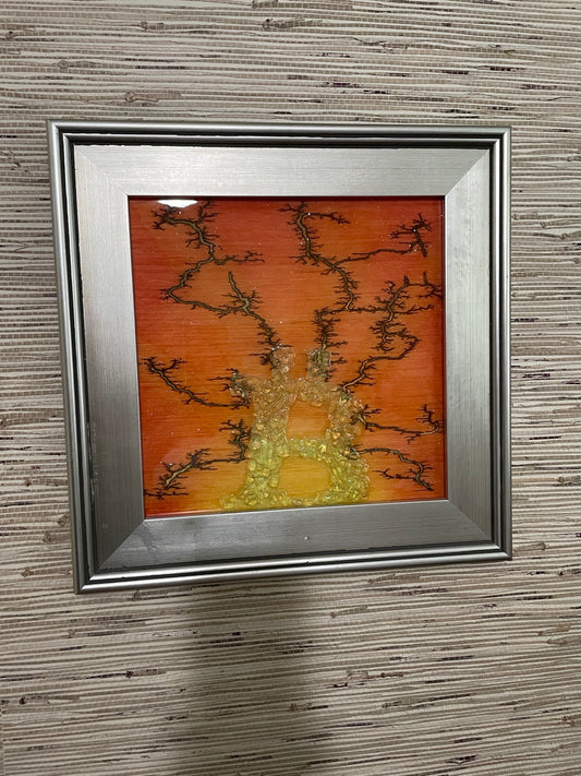 Subtle Rising: 12 inch square; 2022