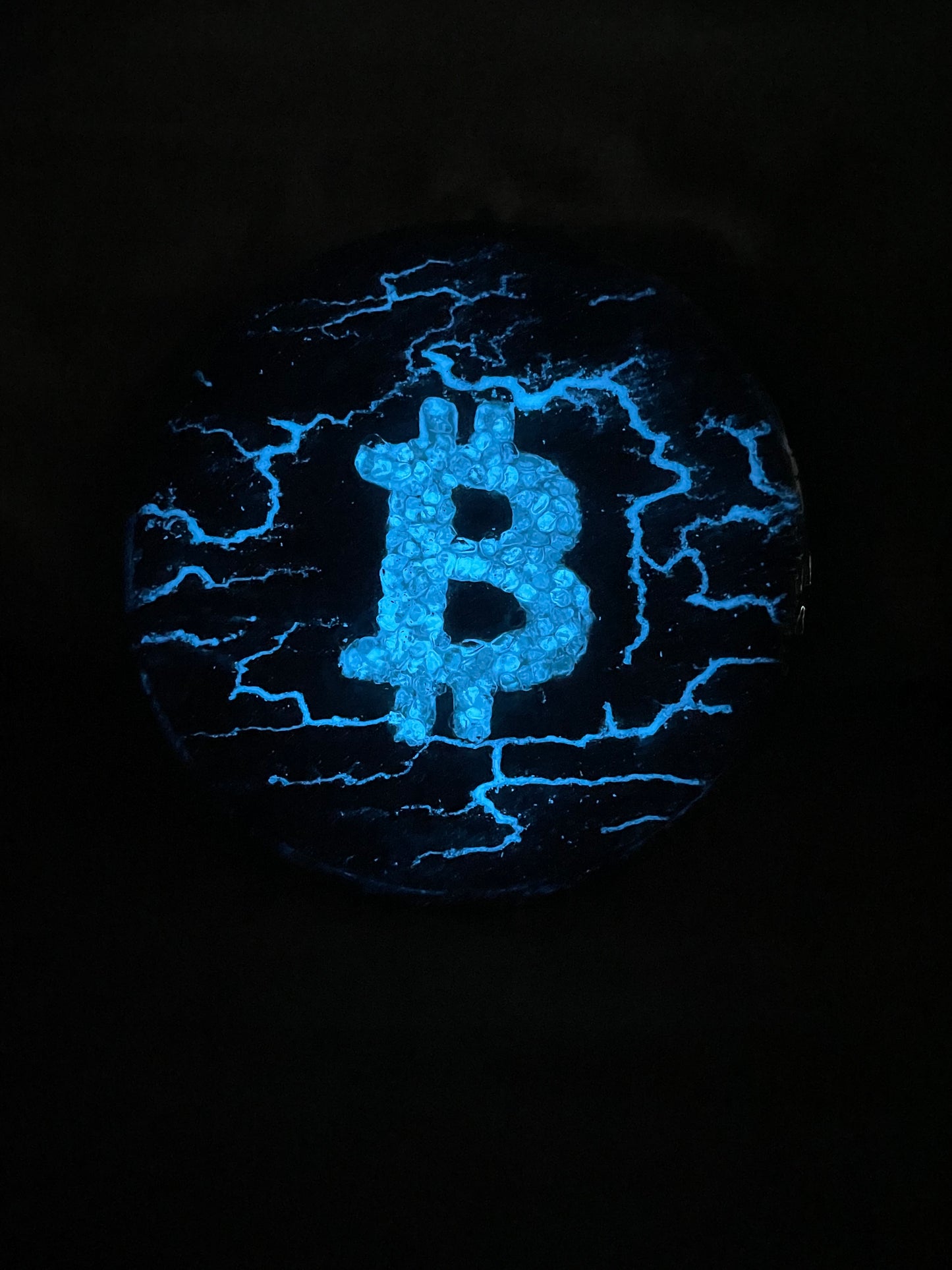 Essence of Bitcoin Series: 8 inch round; #4/7; 2023