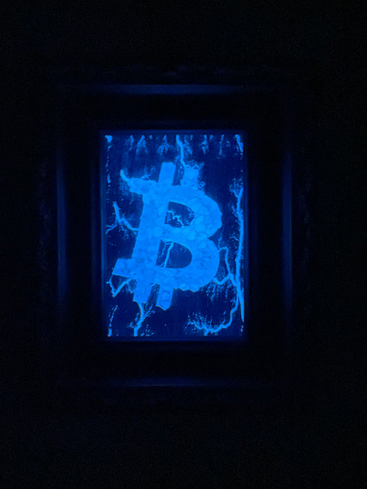 “Beautiful Bitcoin” 9x11” total size